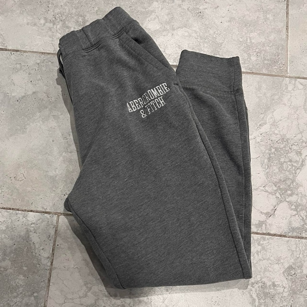 Abercrombie & Fitch Gray Grey Joggers Sweatpants